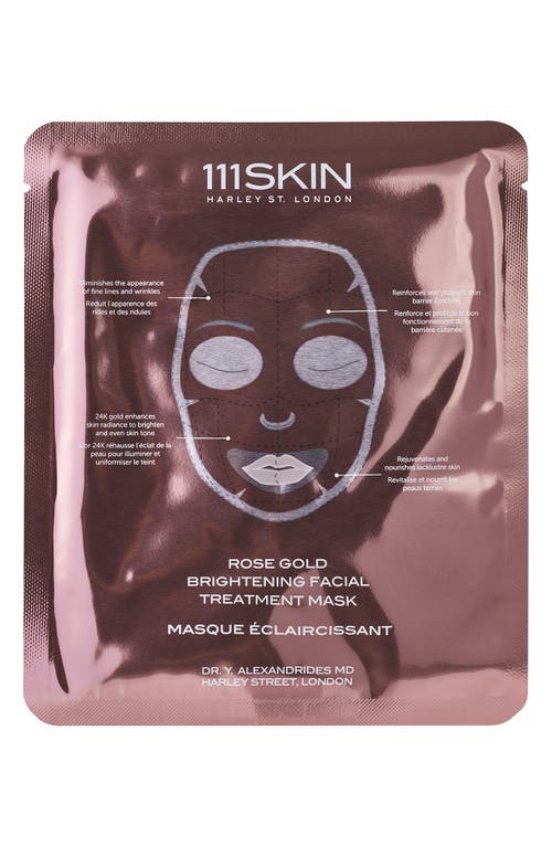 Máscara facial de 5 peças de ouro rosa de ouro rosa 