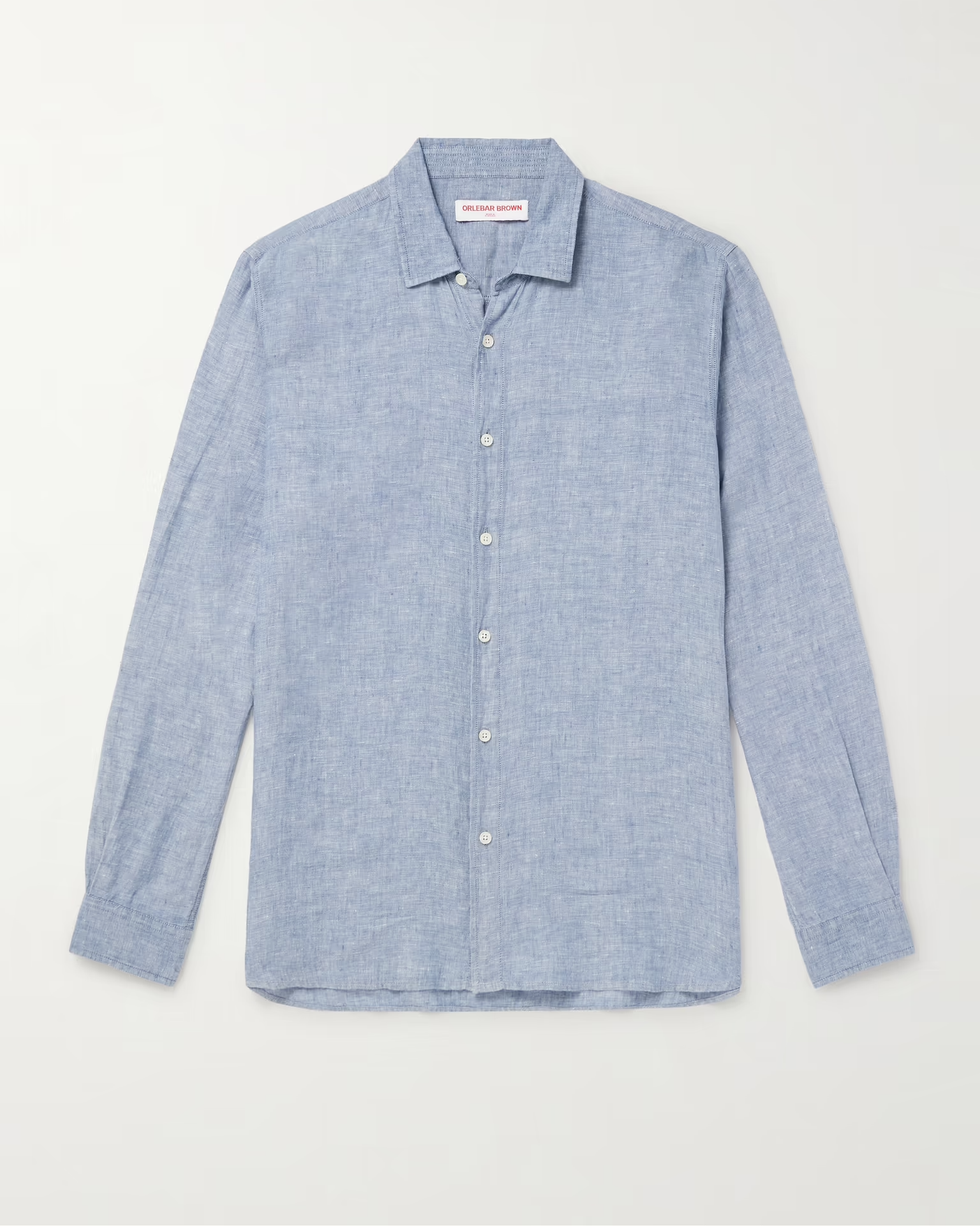 Linen Chambray Shirt Linen Chambray Shirt