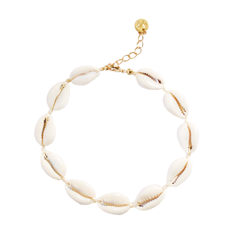 Mini Natural Shell Anklet