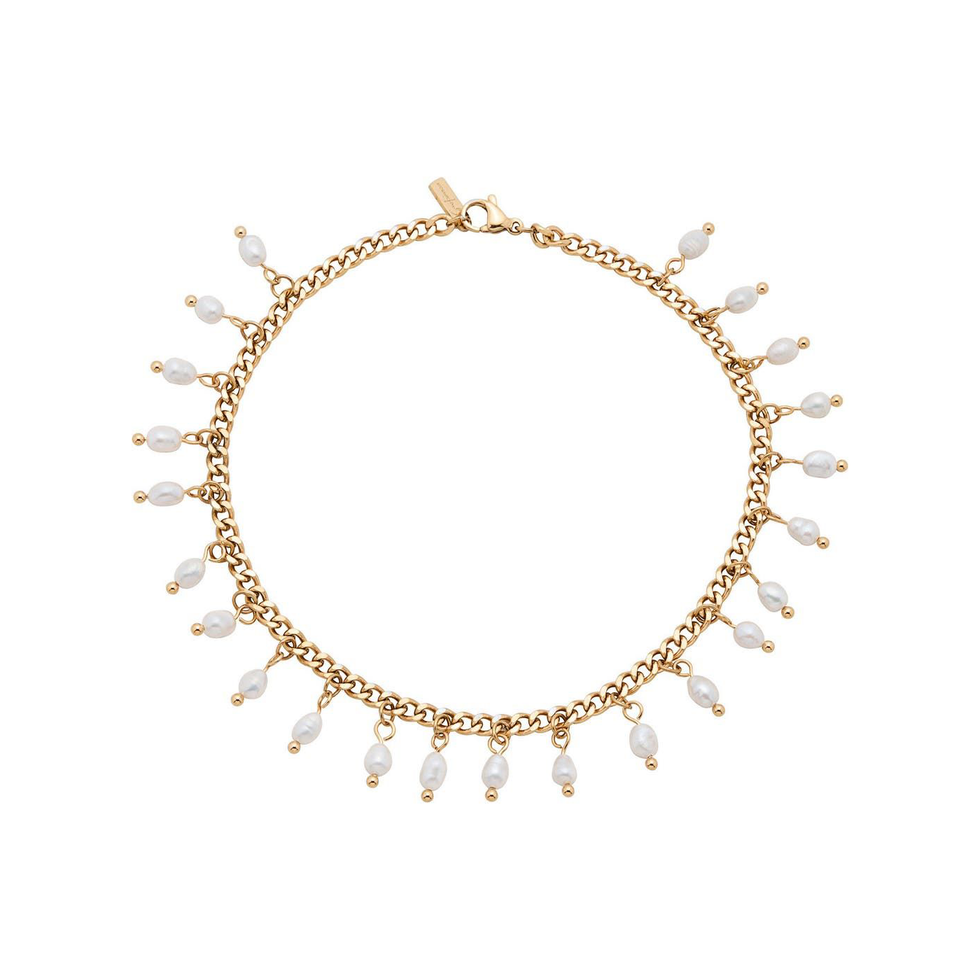 Vicente Freshwater Pearl Anklet