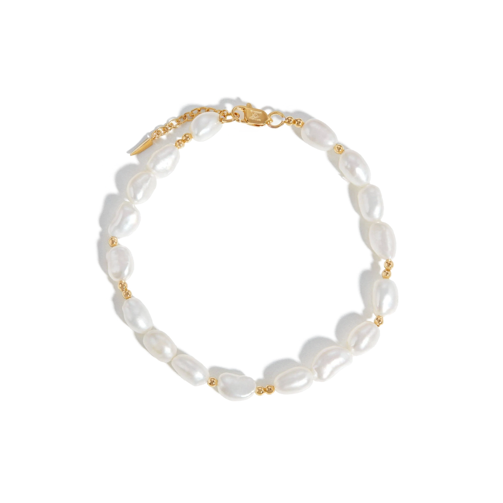 Pearl Beaded Anklet
