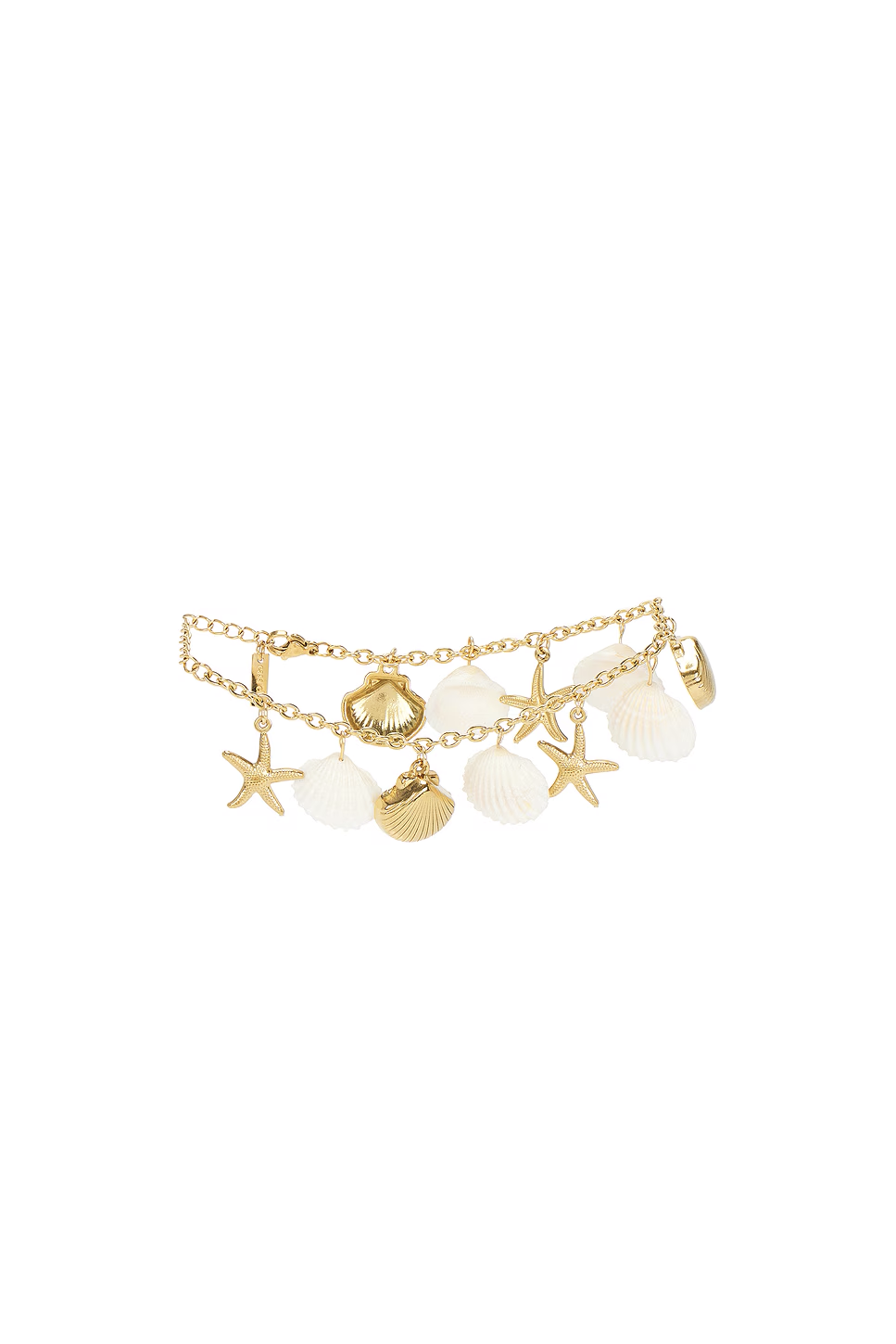 Maddie Shell Charm Anklet