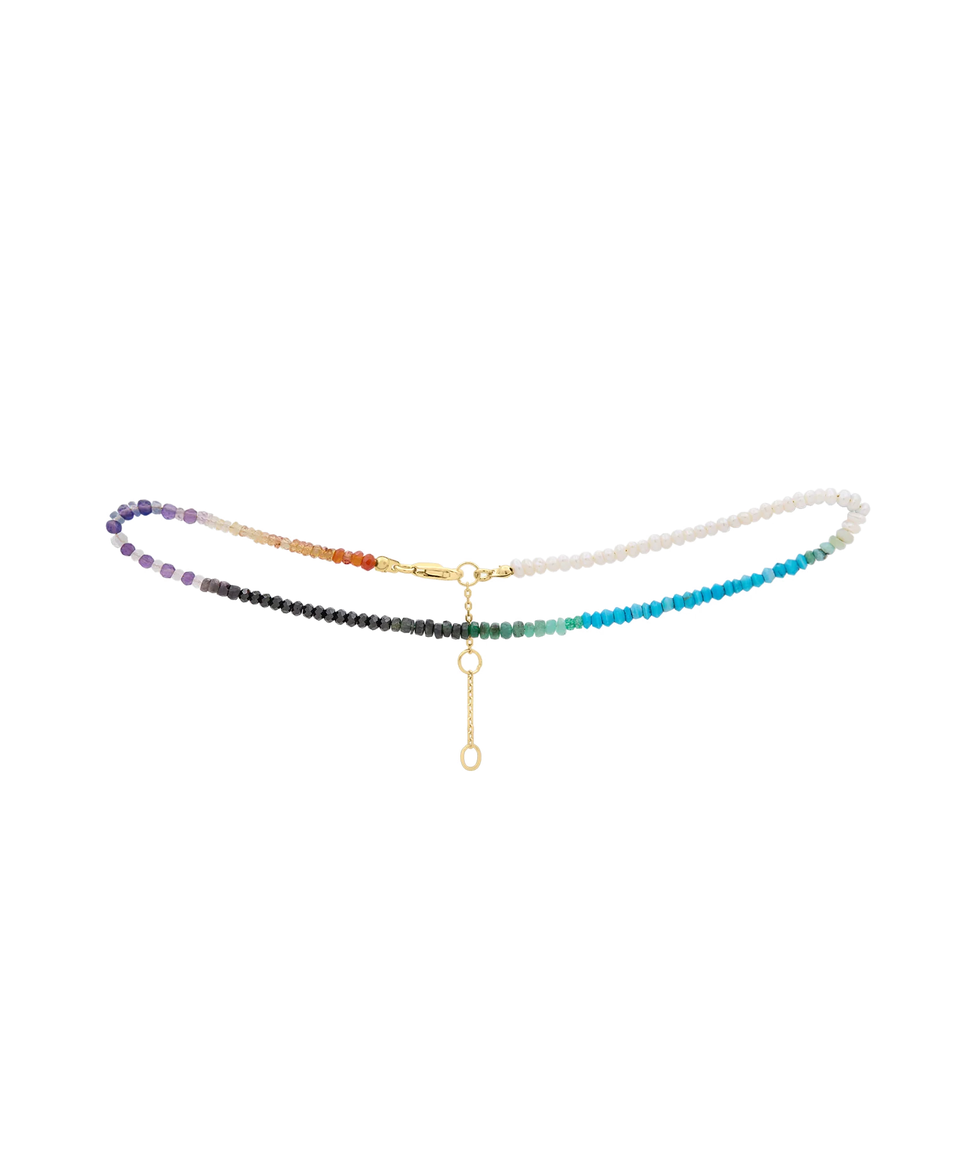 Natasha Gemstone Anklet