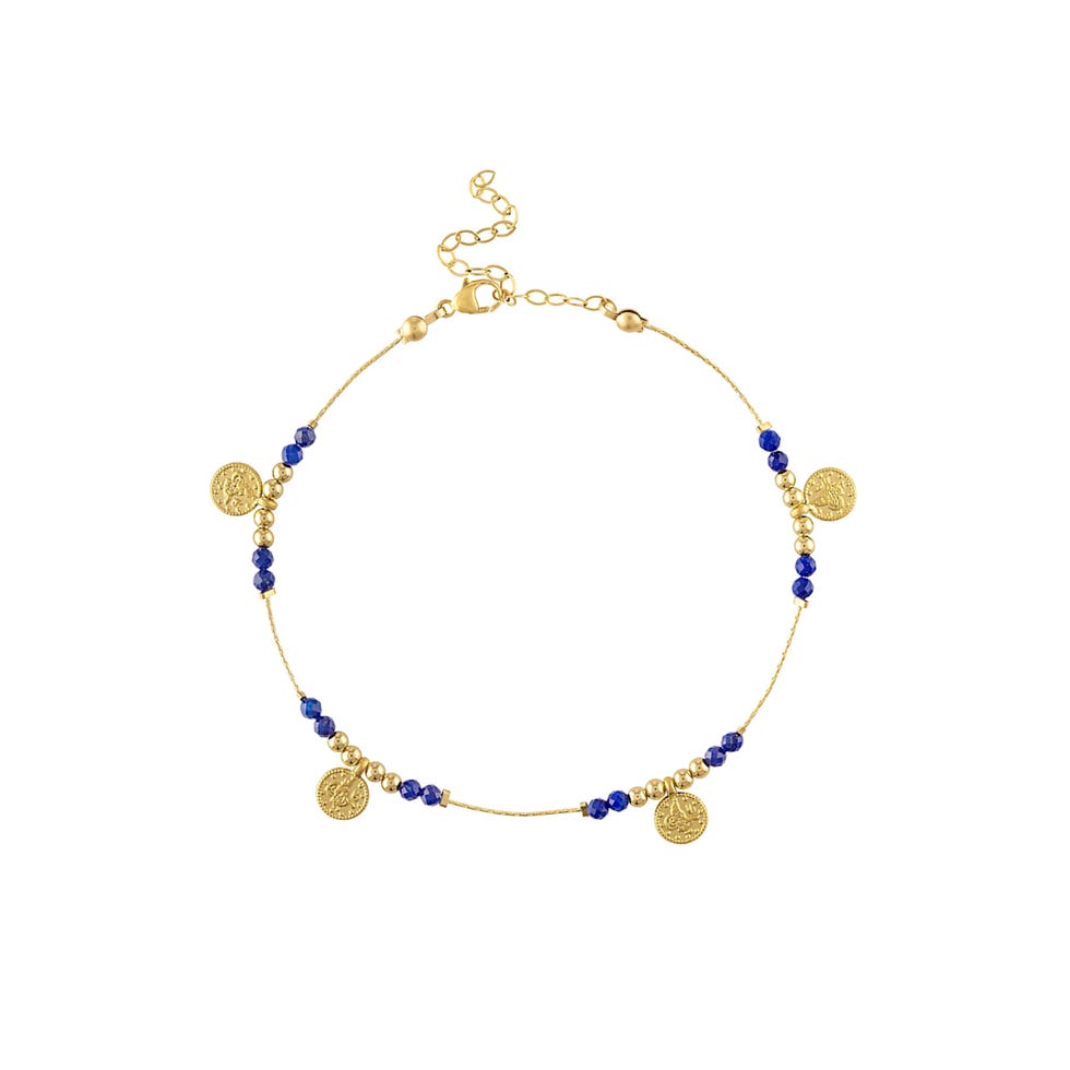 Journey Lapis Lazuli Anklet