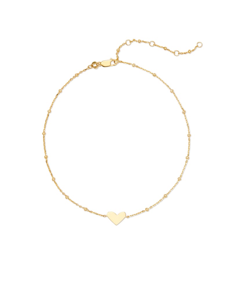 Ari Heart Chain Anklet