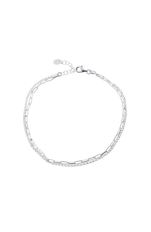 Layered Chain Anklet