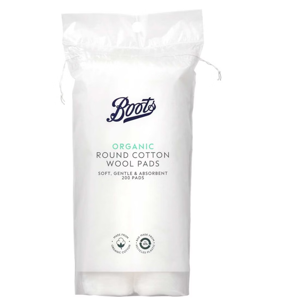 Organic Round Cotton Wool Pads
