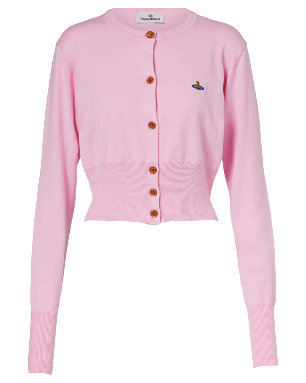 Orb-Embroidered Cardigan