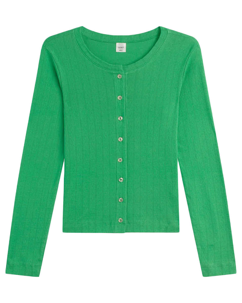 Classic Pointelle Cardigan