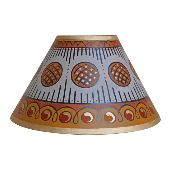 Cressida Bell Circles & Stripes Hand Painted Lampshade
