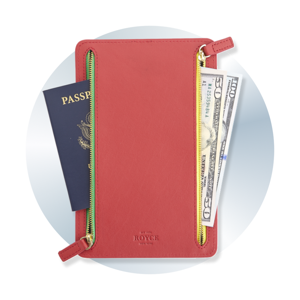RFID Blocking Four Zip Travel Organizer