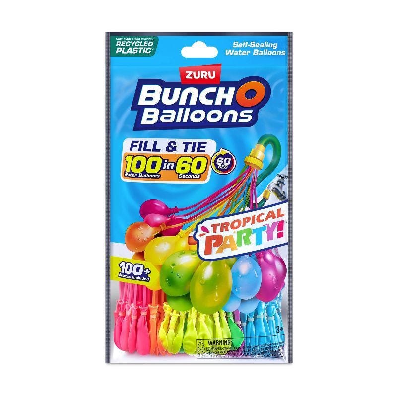 Bunch O Balloons Tropical Party Water Balloons
