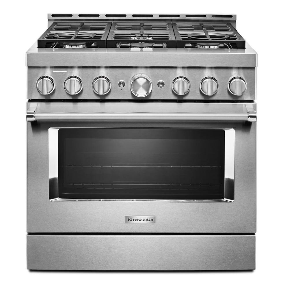 Commercial-Style Slide-In Range