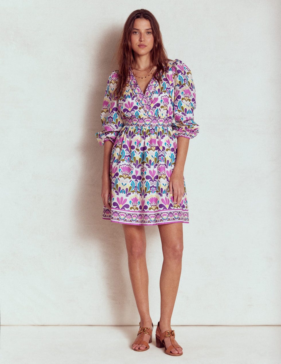 Mya Cotton Short Dress