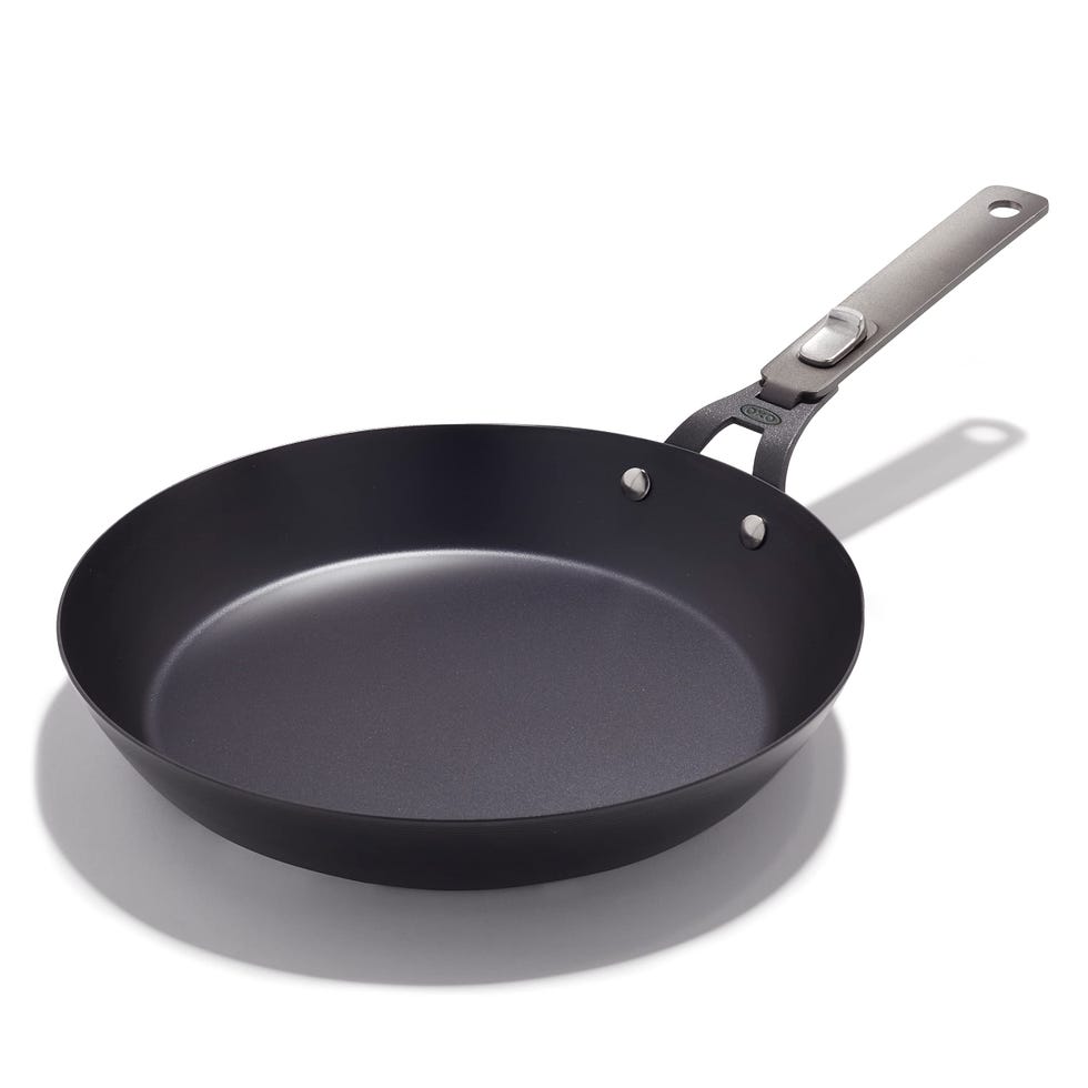 Outdoor Pre-Seasoned Carbon Steel 12" Frying Pan