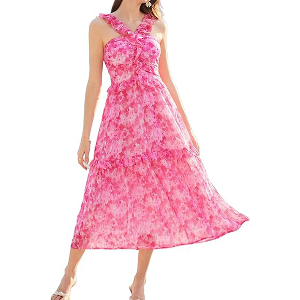 Tiered Midi Dress