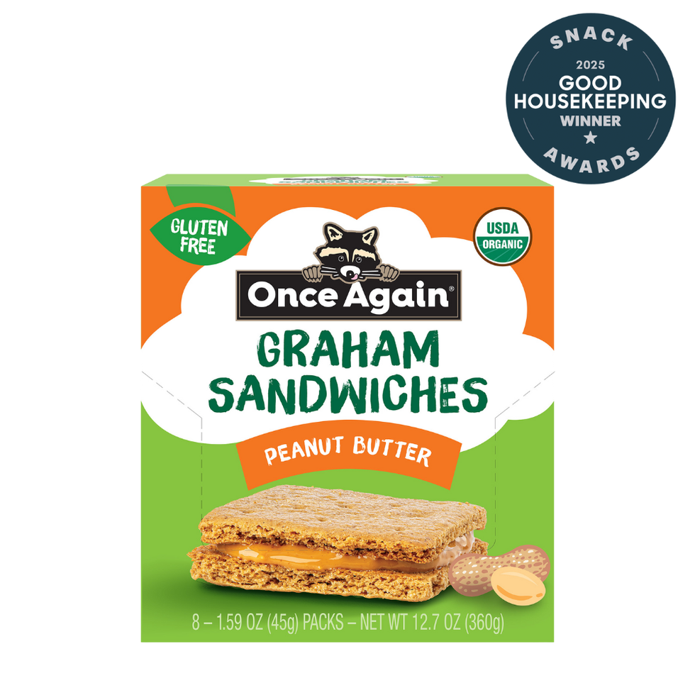 Organic Peanut Butter Graham Cracker Sandwiches