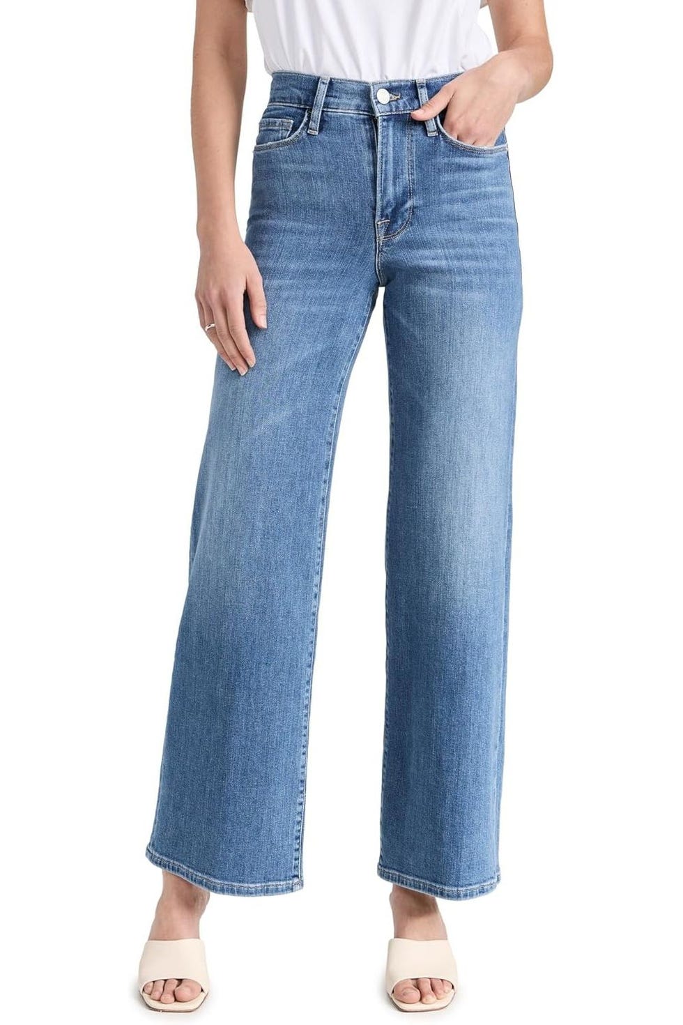 Le Slim Palazzo Jeans