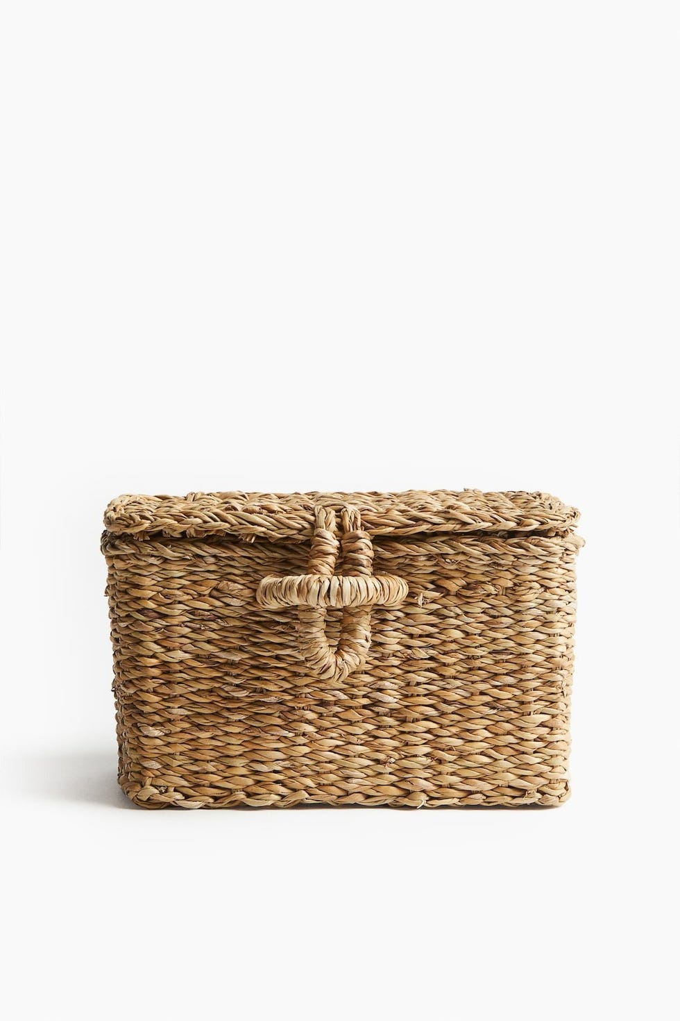 Cesta de almacenaje de junco