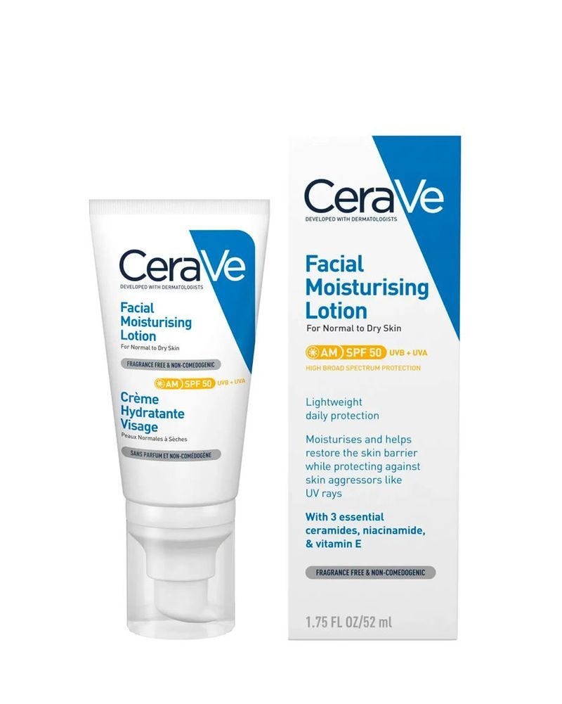 AM Facial Moisturising Lotion SPF50 