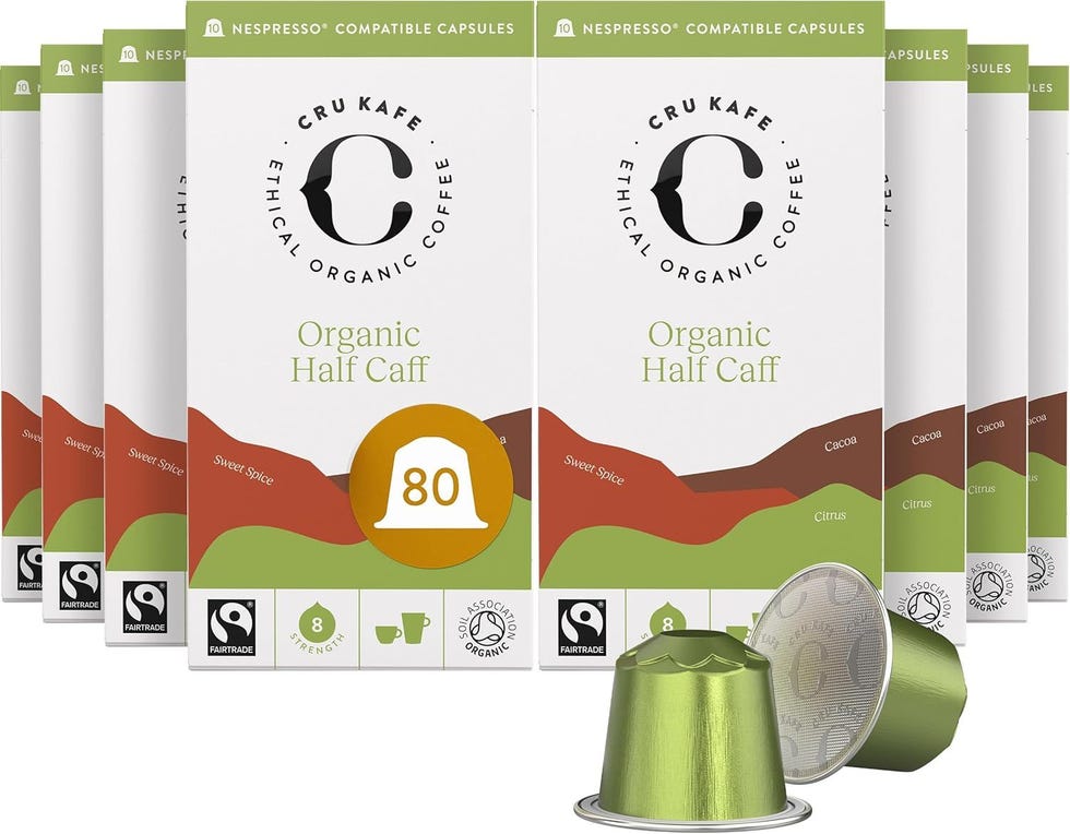 Organic Half Caff Nespresso Compatible Capsules
