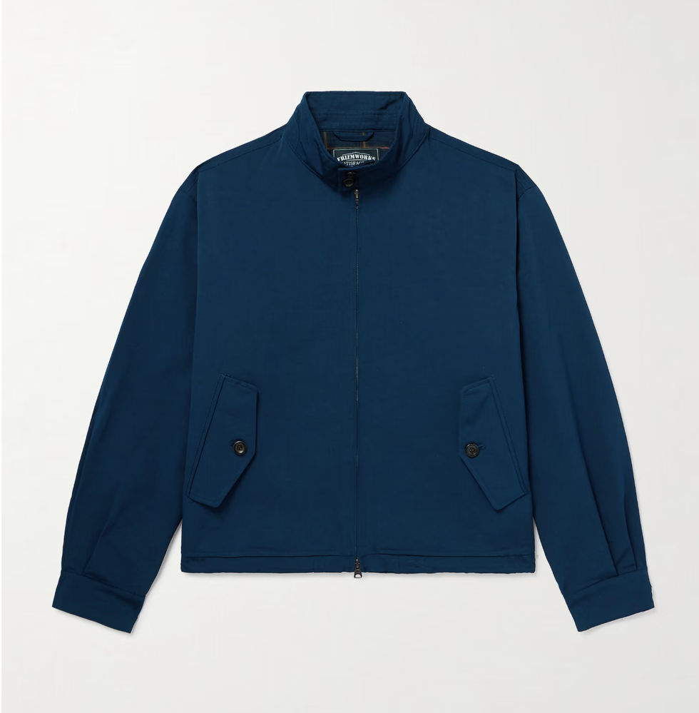 Buddy Cropped Harrington Jacket