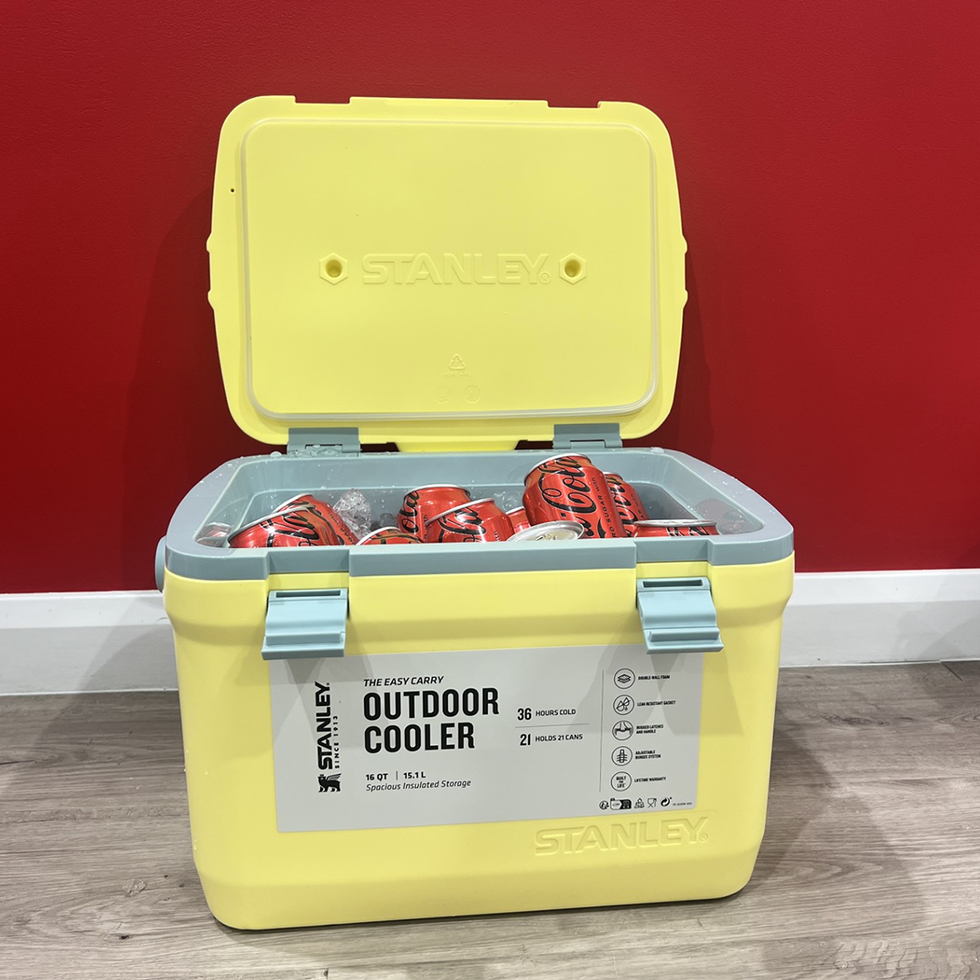 Easy-Carry Outdoor Cooler