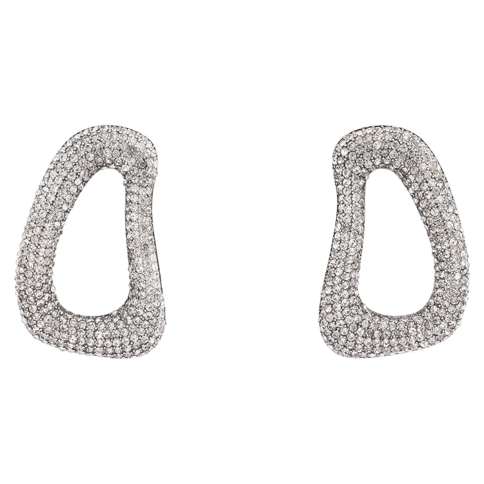 Crystal Link Earrings