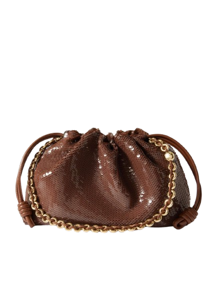 Borsa con paillettes Flamenco
