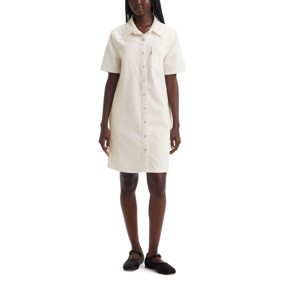 Louisa Denim Short Sleeve Dress