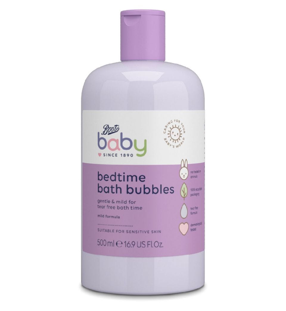 Baby Bedtime Bath Bubbles