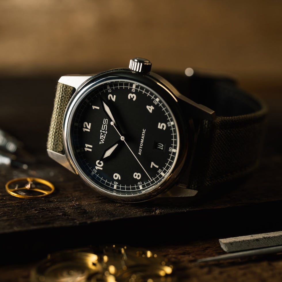 38mm Otomatik Standart Sayılı Tarih Ayarlı Saha Saati