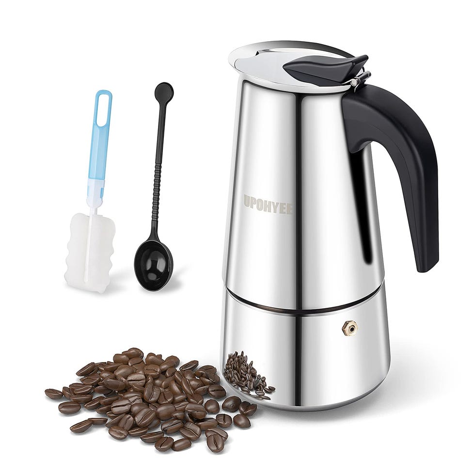 UPOHYEE Cafetera italiana 10 tazas