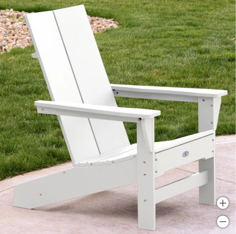 Leisure Line Modern Adirondack Chair 