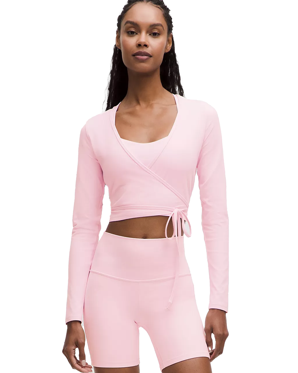 Blusa curta de manga comprida Nulu