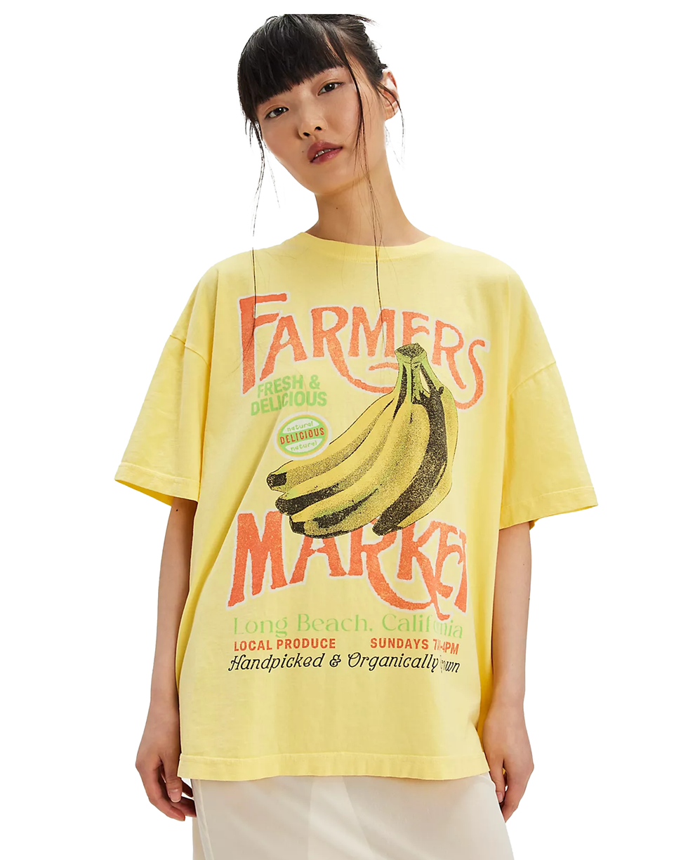Camiseta do mercado de fazendeiros
