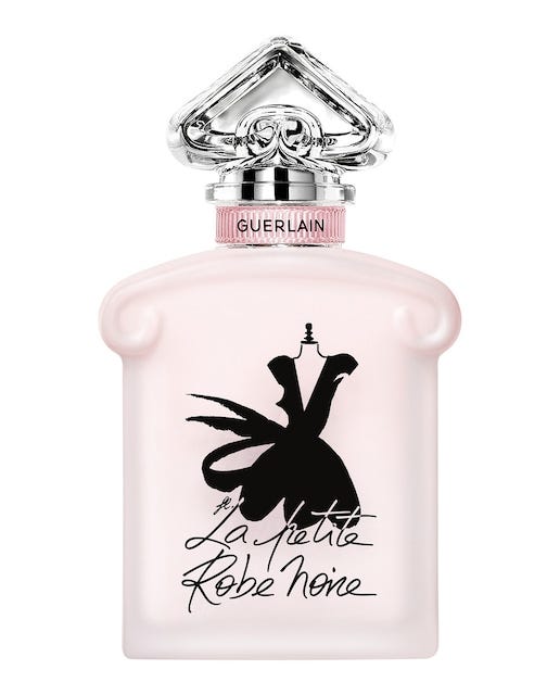 A pequena água preta rosa