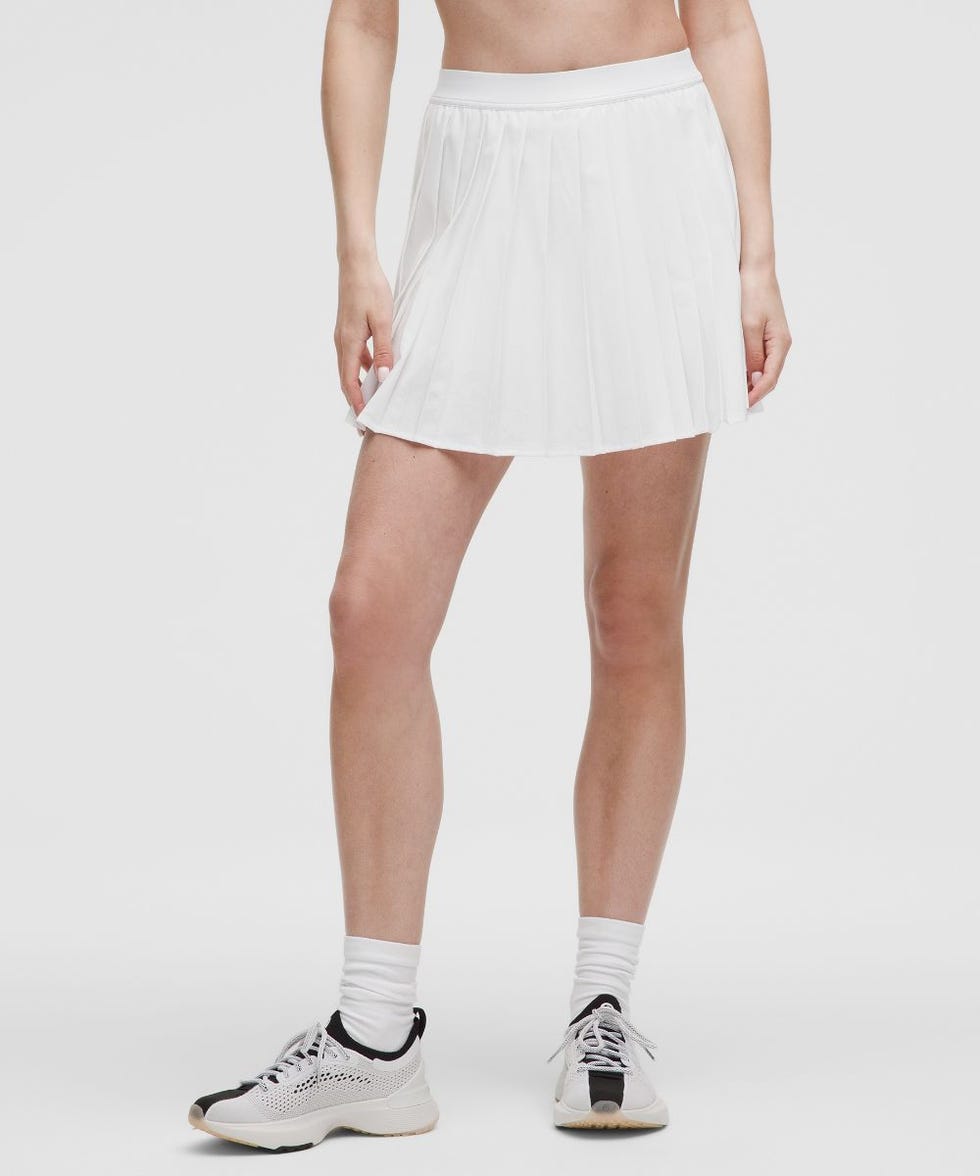 High-Rise Pleated Tennis Skirt 