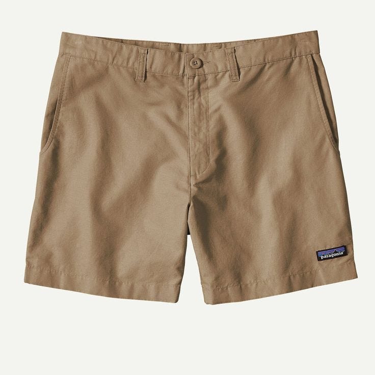 Men's Lightweight All-Wear Hemp Shorts - 6"