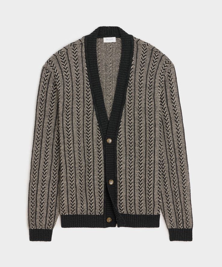 Italian Silk-Hemp Cardigan