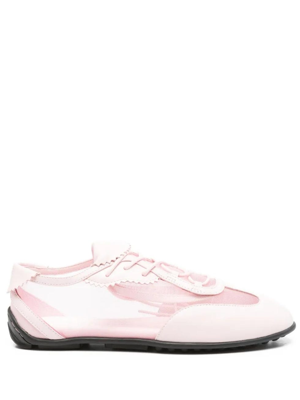 Lace-Up Mesh Sneakers