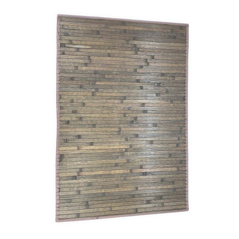Alfombra bambú para interior y exterior