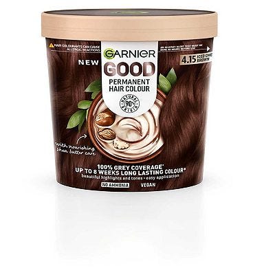 Garnier Good Permanent Hair Dye 4.15 Iced Chestnut Brown