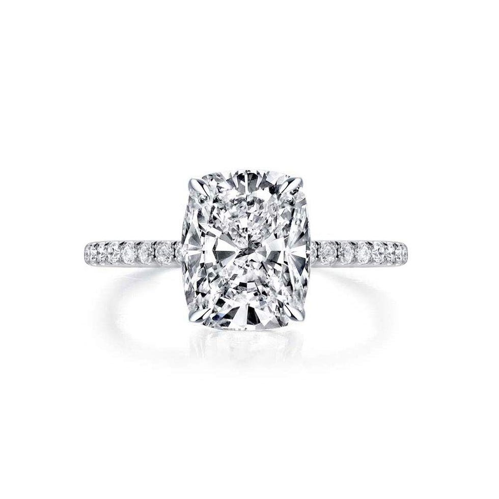 3ct Cushion Cut Cubic Zirconia 