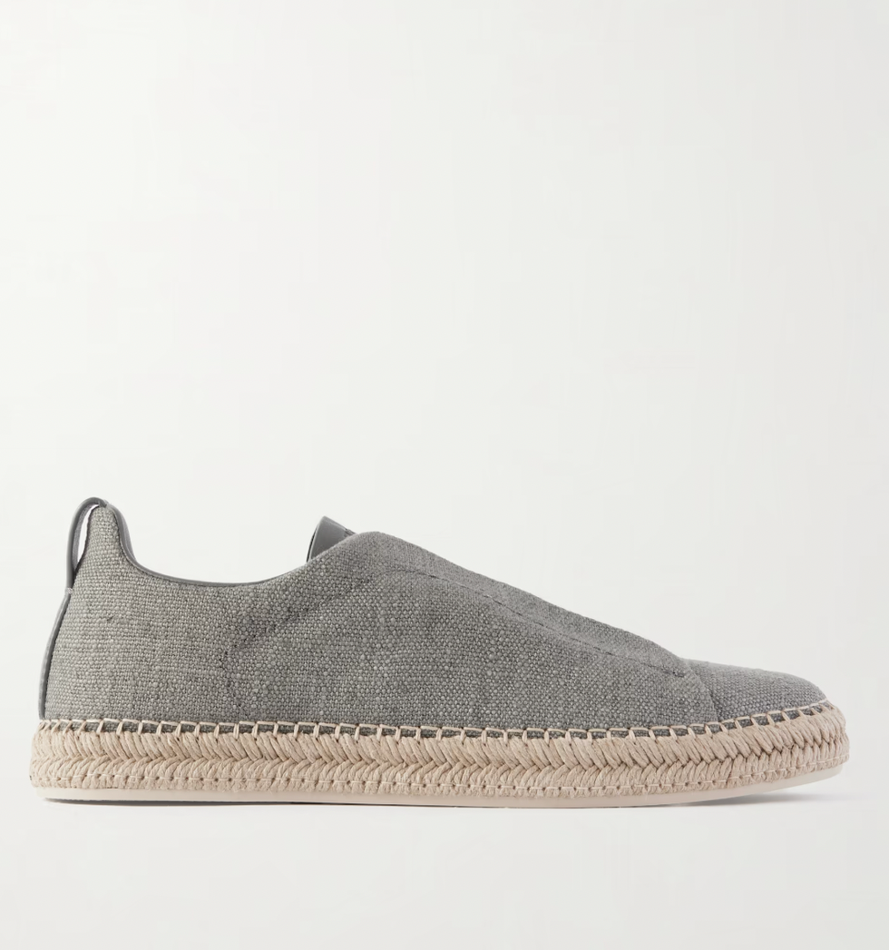 Triple Stitch Kanvas Slip-On Spor Ayakkabı