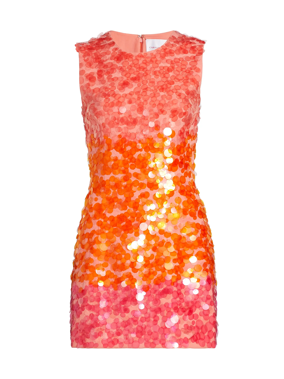 Ombré Paillette Kolsuz Mini Elbise