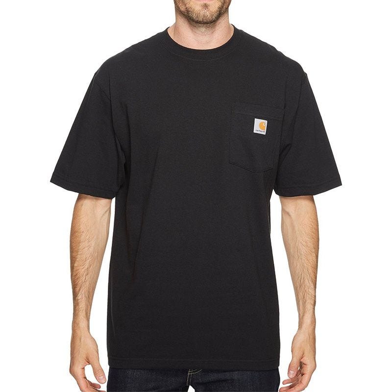 Loose Fit Short-Sleeve Pocket T-Shirt