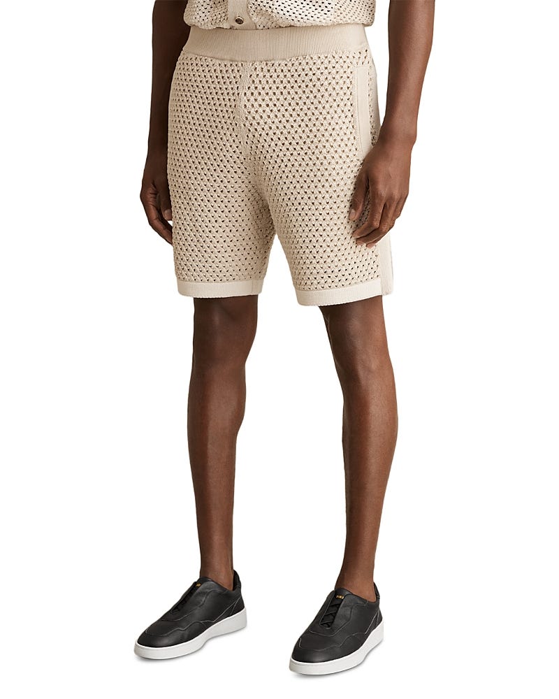 Reiss Crochet Shorts
