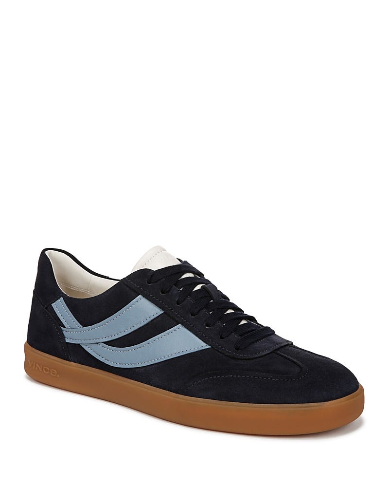 Oasis Leather Lace Up Sneakers
