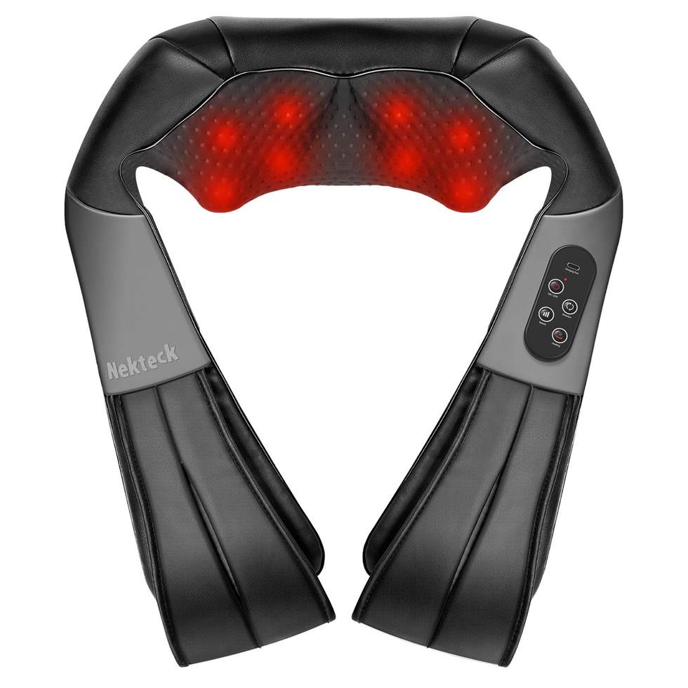 Cordless Shiatsu Neck and Back Massager with Heat